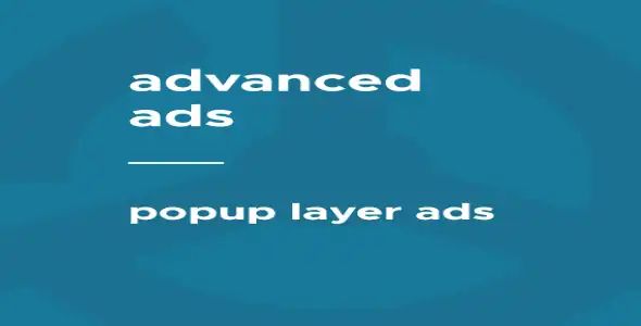 Advanced Ads PopUp and Layer Ads