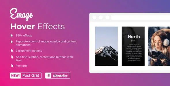 Emage Image Hover Effects for Elementor Pro