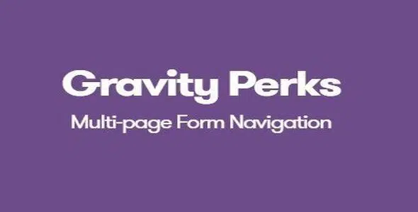 Gravity Perks Multi Page Form Navigation