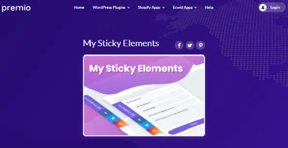 My Sticky Elements
