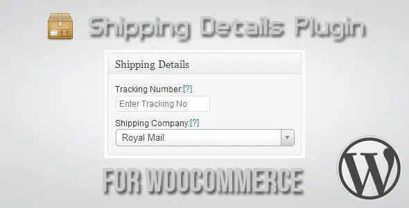 Shipping Details WooCommerce