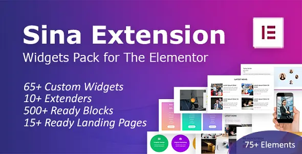SEFE – Sina Extension for Elementor