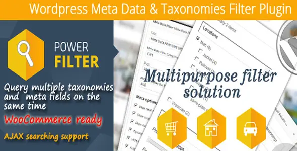 WordPress Meta Data e Taxonomies Filter