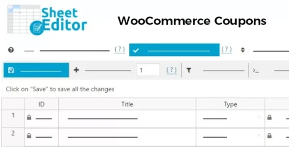 WP Sheet Editor WooCommerce Coupons Premium