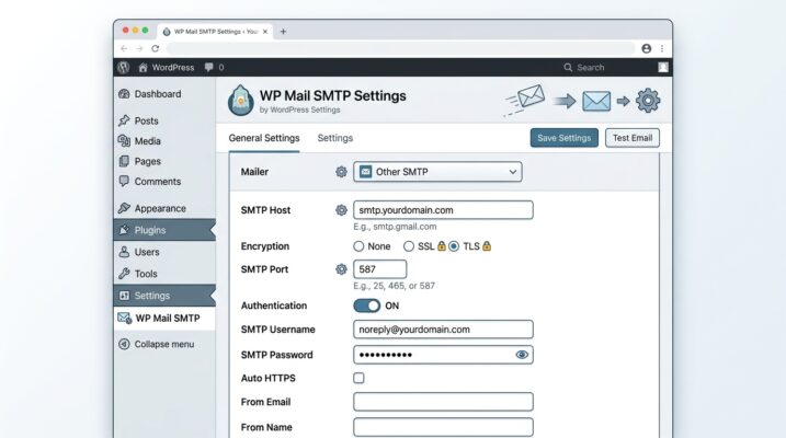 Como configurar o WP Mail SMTP para resolver falhas de envio de e-mail no WooCommerce