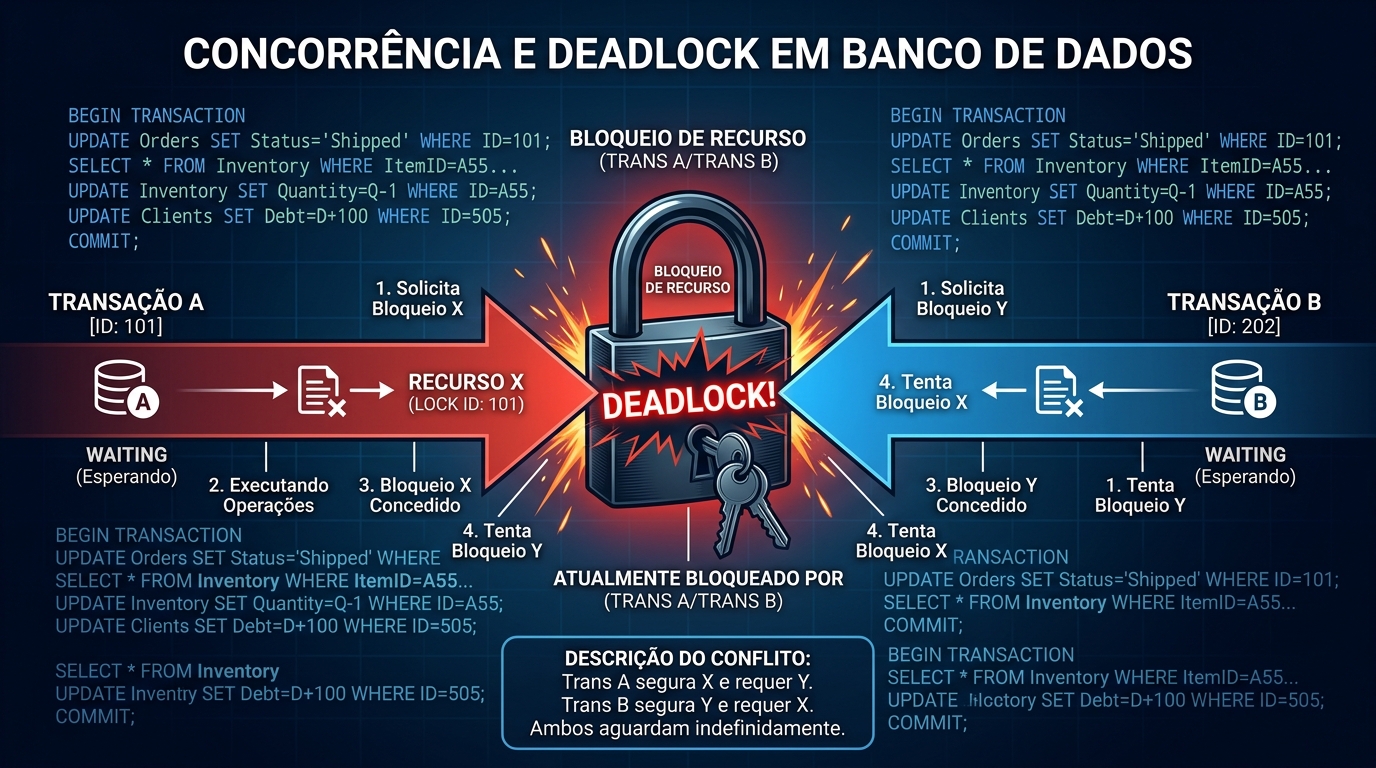 Painel de controle de hospedagem com destaque para a seção de logs de erro do servidor.